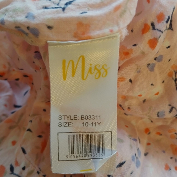 Girls' Floral Panel Dress - Picture 14 of 14